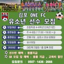 경기 김포 ONE FC U12 선수 모집합니다 [대한축구협회1종등록완료] 이미지