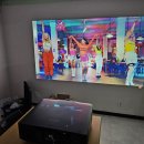 빔프로젝터 렌탈 근황~!(레이저 프로젝터 화질 밝기 정말 좋네요 후기) 빔프로젝터렌탈 광고 촬영 후기!~