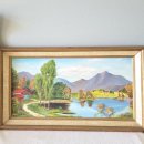 그림이 풍경이 되는 유화 이미지