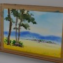 힐링 수채화 이미지