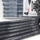 그림책과 펜 드로잉 이미지