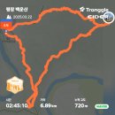 3/22(토) 평창군 백운산 산행 이미지