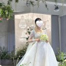 시작바이이명순웨딩드레스 | 팔뚝 부자 신부의 시작바이이명순 긴팔 웨딩드레스 본식 후기