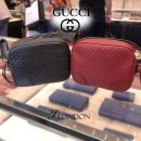 [재입고 | 아울렛55%할인] 구찌 마이크로시마 소프트레더 <b>디스코</b>백 | 449413 | 블랙,레드