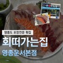 인천 영종도 운서동횟집 포장 전문 회떠가는집 영종운서본점 후기