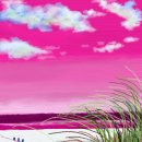 바다가 보이는 풍경 이미지