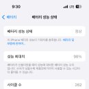 아이폰15프로.. 배터리 성능 깎이기 시작ㅜ 이미지