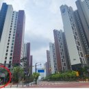 한들물빛도시 하늘채아파트 앞 이미지