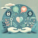 소통의 조화 이미지