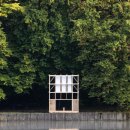 Grau Architects creates minimalist Tea House Pavilion from local spruce 이미지