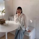 루에브르 여름 신상 블라우스 정려원 인스타그램 여름 패션 화이트셔츠 후기