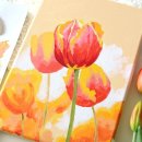 아크릴화 그리기 이미지