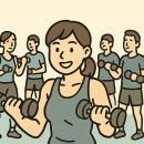 기초근력운동 이미지