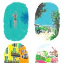 소묘와오일파스텔 이미지