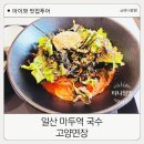마두역6번출구 | 고양시 일산 마두역 맛집 고양면장 후기
