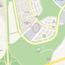 한양수자인3단지 아파트 정문앞 이미지
