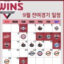 정규시즌 잔여경기 일정표 이미지