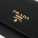 [PRADA] 2020 S/S 프라다 사피아노 스트랩 1DF002 QWA F0002 블랙 장지갑입니다. 남자명품쇼핑몰 예남 YENAM 이미지