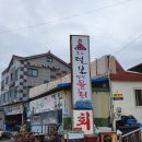 오도털보물회식당