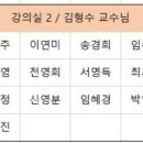 출석체크댓글--강의실 2 김형수교수님 이미지