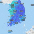 현재 전국 습도 이미지