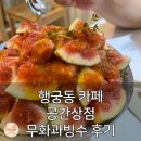 무화과상점 | 행궁동 카페 공간상점 루프탑 무화과빙수 후기