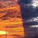 미국 플로리다의 갈라진 하늘 이미지