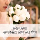 10만원대로 김연아 부케! 퓨어블론드로즈 본식후기