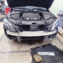 유명모터스 | [배곧자동차수리] 다온모터스, 벤츠S500 앞범퍼 교환! 감쪽같이 새차 됐어요