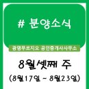 오남쌍용공인중개사사무소 | 분양정보 (8월 셋째 주)