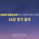 [U18][16강][경기결과] 제56회 대통령금배 전국고등학교 축구대회 이미지