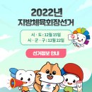2022년 지방체육회장선거 특집 페이지 이미지