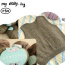 실로모아 | 뜨개 / 대바늘 조끼 완성 기록 / 1년 동안 품고있던 실로 3개월 걸린 뜨개(´⊂_｀*) / 동영상 도안 추천