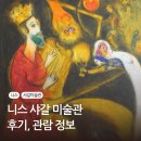 우리미술관 | 니스 샤갈 미술관 입장료 운영시간 관람 후기