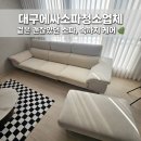 건케어 | 대구에싸소파청소업체｜범어에일린의뜰, 4년 사용한 소파 건·습식 케어 후기