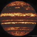 2020-05-13 제미니에서 본 목성의 적외선 (Jupiter in Infrared from Gemini) 이미지