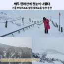 설산 | 겨울 버킷리스트 실현 제주 한라산 윗세오름 설산 등산 후기