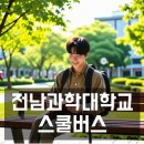 전남과학대학교 스쿨버스 통학버스 셔틀버스 안내 및 운행 시간표