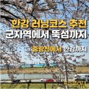 중랑천 뚝방길 (옥외9) | 서울 한강 러닝코스 추천, 군자역에서 중랑천 따라 뚝섬까지