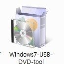●윈도우7을 USB로 굽기 이미지