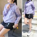 6854 | 나이키 여성 크롭 초경량 방수 패커블 바람막이 31% 할인, 라벤더 러닝 등산 자켓 FN6854