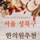 서울 성북구 한의원 추천, 다이어트 한약|추나요법|잘하는 곳