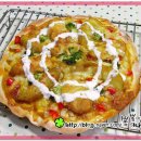 황금피자 이미지