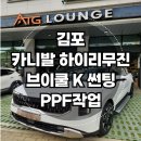 김포썬팅 어디서 해야 할까? 카니발 하이리무진 KA4 브이쿨K + PPF 작업 후기