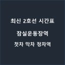 2호선종합운동장역(외선)
