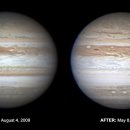 Jupiter cloud belt missing again / May 20, 2010 이미지