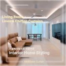 씨유 신금호파크자이점 | [미앤데코] 성동구 금호동 약수동 커튼 신금호 파크자이 거실 화이트 린넨&amp; 쉬폰 이중커튼 시공후기!