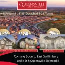 🏡💕 East Gwillimbury 단독주택, 타운홈 Master Planned Community; Queensville 분양 🏡 이미지