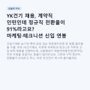 전국건기 | YK건기 채용, 계약직 인턴인데 정규직 전환율이 91%라고요? 마케팅·테크니션 신입 연봉 총정리