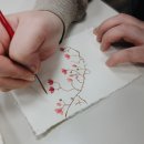 복고풍로맨스의 쉽게 그리는 꽃그림 | 복고풍 로맨스 클래스_자목련 일러스트